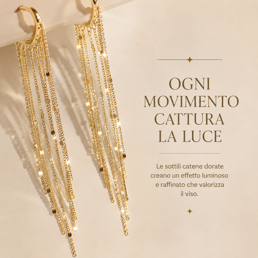 Orecchini Pioggia di Luce