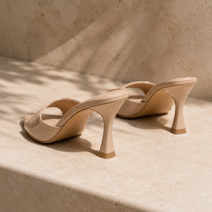 Priscilla - Sandali Slip-On con tacco