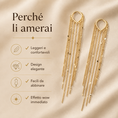 Orecchini Pioggia di Luce