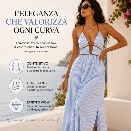 Camilla | Abito estivo contenitivo e traspirante